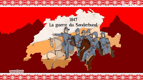1847, la guerre du Sonderbund – Helveticus